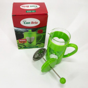 Френч-прес Con Brio CB-5635 350 мл, Незвичайний заварник для чаю, Заварювальний чайник, Френч-прес з ручкою. Зображення №3