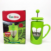 Френч-прес Con Brio CB-5635 350 мл, Незвичайний заварник для чаю, Заварювальний чайник, Френч-прес з ручкою. Зображення №8