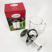 Френч прес Con Brio CB-5935 350 мл, Френч прес скляний на кухню, Френч преси скло. Зображення №4