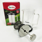 Френч прес Con Brio CB-5935 350 мл, Френч прес скляний на кухню, Френч преси скло. Зображення №5