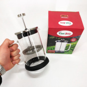 Френч-прес Con Brio CB-5980 800 мл, Чайник для заварювання трав, Заварник прозорий. Зображення №2