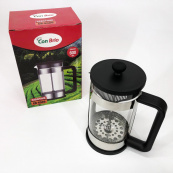 Френч-прес Заварник для чаю та кави Con Brio CB-6560 600 мл, Чайник заварювальний скляний якісний. Зображення №8