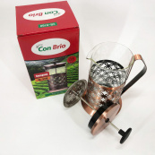 Френч-прес Заварник для чаю Con Brio CB-5160 600мл, Чайник самовар скляний, Чайники для заварювання. Зображення №10 Френч-прес Заварник для чаю Con Brio CB-5160 600мл, Чайник самовар скляний, Чайники для заварювання. Зображення №10