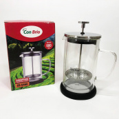 Френч-пресс с двойными стенками Con Brio CB-6460 600 мл, Френч-пресс для крепкого кофе китайский заварник. Изображение №9