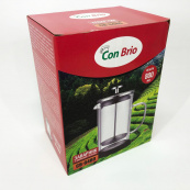 Френч-пресс с двойными стенками Con Brio CB-6480 800 мл, Заварник для чая с прессом многоразовый. Изображение №9