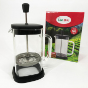 Френч-прес Con Brio 600 мл CB-6660B, Френч-прес для міцної кави, Багаторазовий френч-прес. Зображення №11