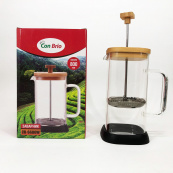 Френч-прес Con Brio CB-6680W 800 мл, Френч-прес з ручкою, Френч-прес для кави, Френч-прес для чаю. Зображення №6
