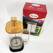 Френч-прес Con Brio CB-6680W 800 мл, Френч-прес з ручкою, Френч-прес для кави, Френч-прес для чаю. Зображення №9