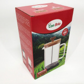 Френч-прес Con Brio CB-6680В 800 мл, Заварювальний чайник для листового чаю, Френч-прес красивий. Зображення №3