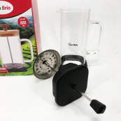 Френч-прес Con Brio CB-6680В 800 мл, Заварювальний чайник для листового чаю, Френч-прес красивий. Зображення №9