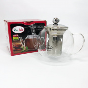 Заварочный чайник Con Brio 1 л CB-6310, Чайник самовар стеклянный, Эксклюзивные заварочные чайники. Изображение №5