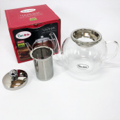 Заварочный чайник Con Brio 1 л CB-6310, Чайник самовар стеклянный, Эксклюзивные заварочные чайники. Изображение №7