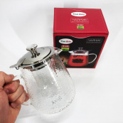 Чайник заварочный заварник для чая Con Brio CB-6380 800 мл, Стильный стеклянный заварочный чайник. Изображение №11