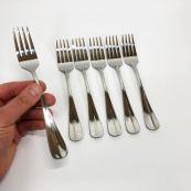 Набір десертних виделок Con Brio CB-3709 18 см 6 шт. Зображення №2