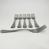 Набір десертних виделок Con Brio CB-3709 18 см 6 шт. Зображення №3