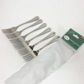 Набір десертних виделок Con Brio CB-3709 18 см 6 шт. Зображення №5