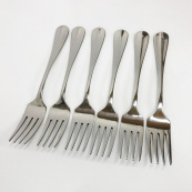 Набір десертних виделок Con Brio CB-3709 18 см 6 шт. Зображення №8