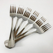 Набір десертних виделок Con Brio CB-3709 18 см 6 шт. Зображення №11