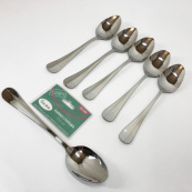 Набір столових ложок Con Brio CB-3209 20 см 6 шт. Зображення №4