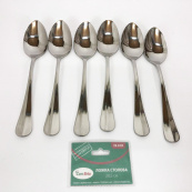 Набір столових ложок Con Brio CB-3209 20 см 6 шт. Зображення №7