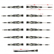 Набір міні прецизійних викруток для ремонту електроніки 115 в 1. Зображення №9