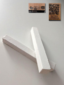 Крейда біла ZiBi 100 шт. Квадратна (ZB.6712-12). Зображення №5