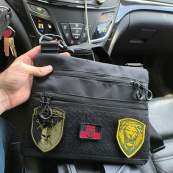 Чорна сумка тактична нагрудна, Сумка через плече військова, Чоловіча сумка-слінг тактична. Зображення №76 Чорна сумка тактична нагрудна, Сумка через плече військова, Чоловіча сумка-слінг тактична. Зображення №76