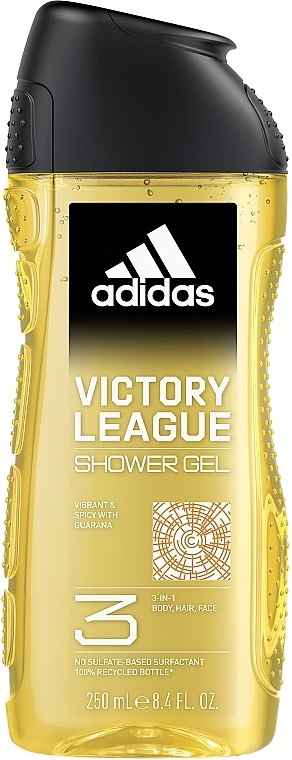 Гель для душу Adidas Victory League 3в1 400 мл Гель для душу Adidas Victory League 3в1 400 мл