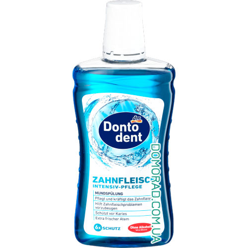 Dontodent Ополіскувач до рота Zahnfleisch Intensiv 500ml Dontodent Ополіскувач до рота Zahnfleisch Intensiv 500ml