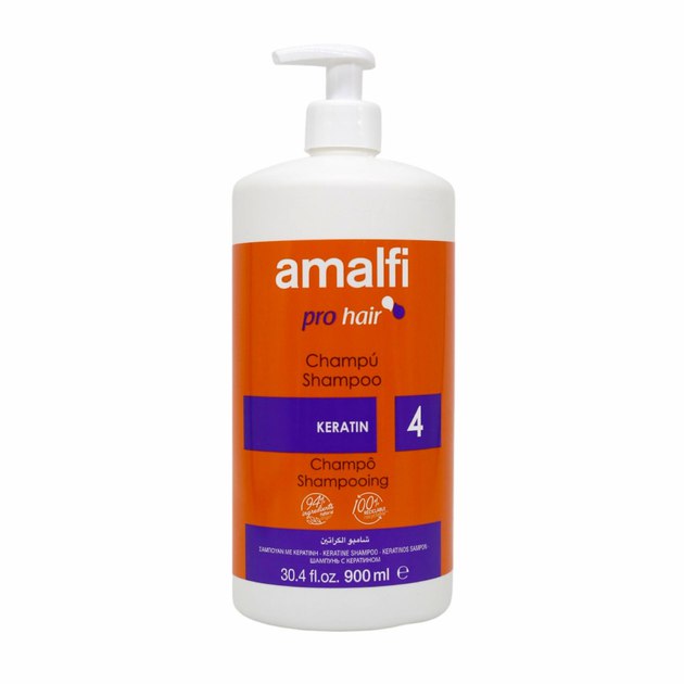 Шампунь Keratin с дозатором Amalfi 900 мл Шампунь Keratin с дозатором Amalfi 900 мл