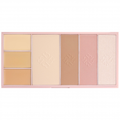 Палетка коректорів для контурингу обличчя Bogenia Angelic Correction Palette BG906(001). Зображення №3