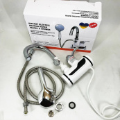 Електричний водонагрівач з душем DIGITAL Shower WF-013 міні бойлер, Проточний кран водонагрівач. Зображення №2