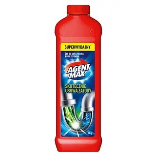 Засіб для чистки труб Agent Max 1 л Засіб для чистки труб Agent Max 1 л