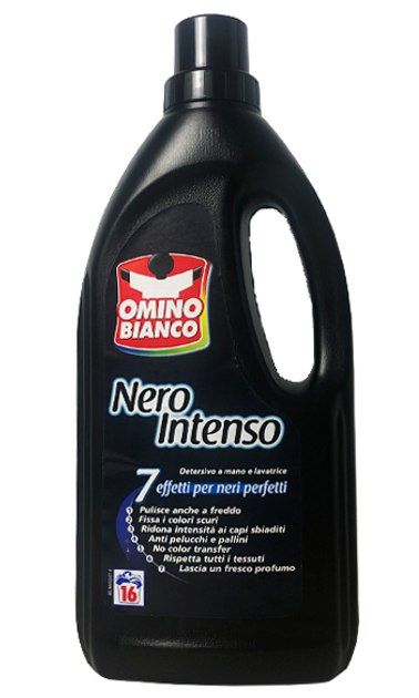 Гель для прання Omino Bianco Nero Black 1 л 16 прань Гель для прання Omino Bianco Nero Black 1 л 16 прань