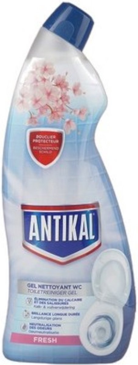 Засіб для чищення унітазу Antikal Gel Fresh 750 мл Засіб для чищення унітазу Antikal Gel Fresh 750 мл