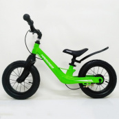 Детский магнезиевый беговел (велобег) Hammer 12. Цвет: зеленый. Изображение №3