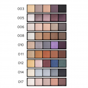 Палітра тіней для повік 5 кольорів Тopface Pro Palette, № 08. Зображення №9