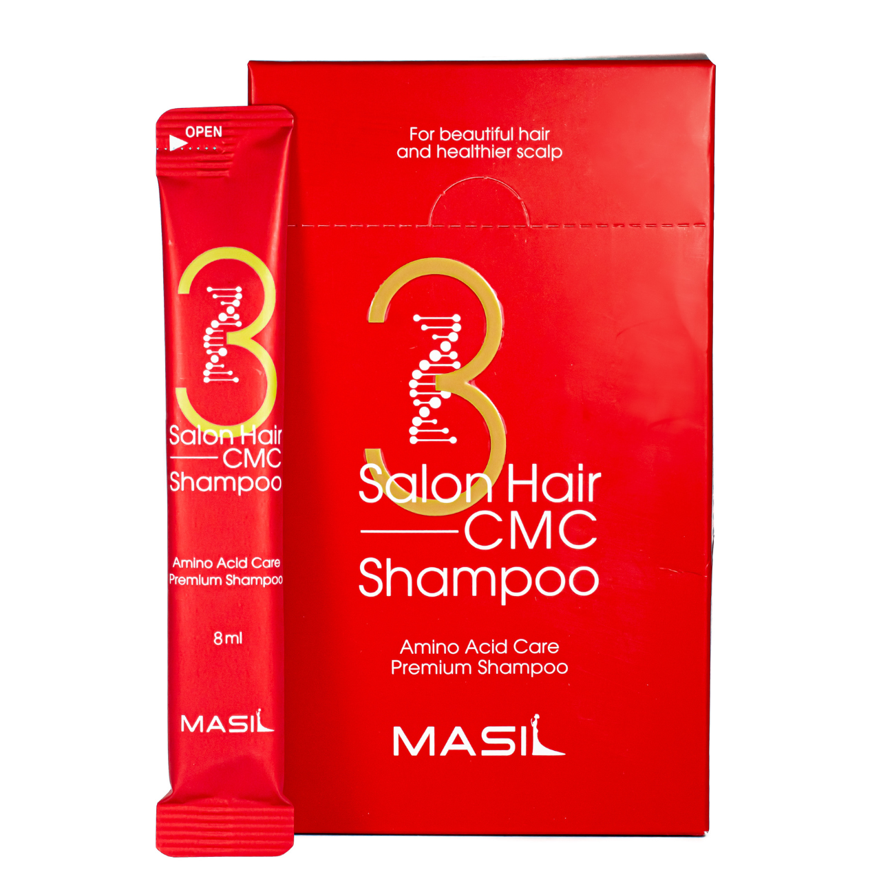 Шампунь для волосся Masil 3 Salon Hair CMC Shampoo зміцнює 8 мл Шампунь для волосся Masil 3 Salon Hair CMC Shampoo зміцнює 8 мл