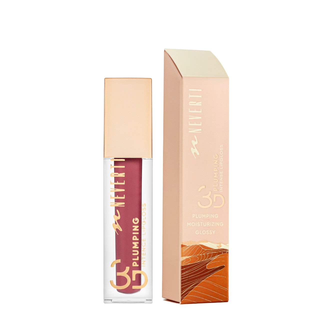 Блиск для губ Neverti 3D Plumping Intense Lipgloss рідкий зволожуючий 007 Gossip Girl/Темний рожевий (NP800) Блиск для губ Neverti 3D Plumping Intense Lipgloss рідкий зволожуючий 007 Gossip Girl/Темний рожевий (NP800)