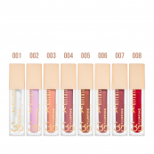 Блиск для губ Neverti 3D Plumping Intense Lipgloss рідкий зволожуючий 007 Gossip Girl/Темний рожевий (NP800). Зображення №4 Блиск для губ Neverti 3D Plumping Intense Lipgloss рідкий зволожуючий 007 Gossip Girl/Темний рожевий (NP800). Зображення №4