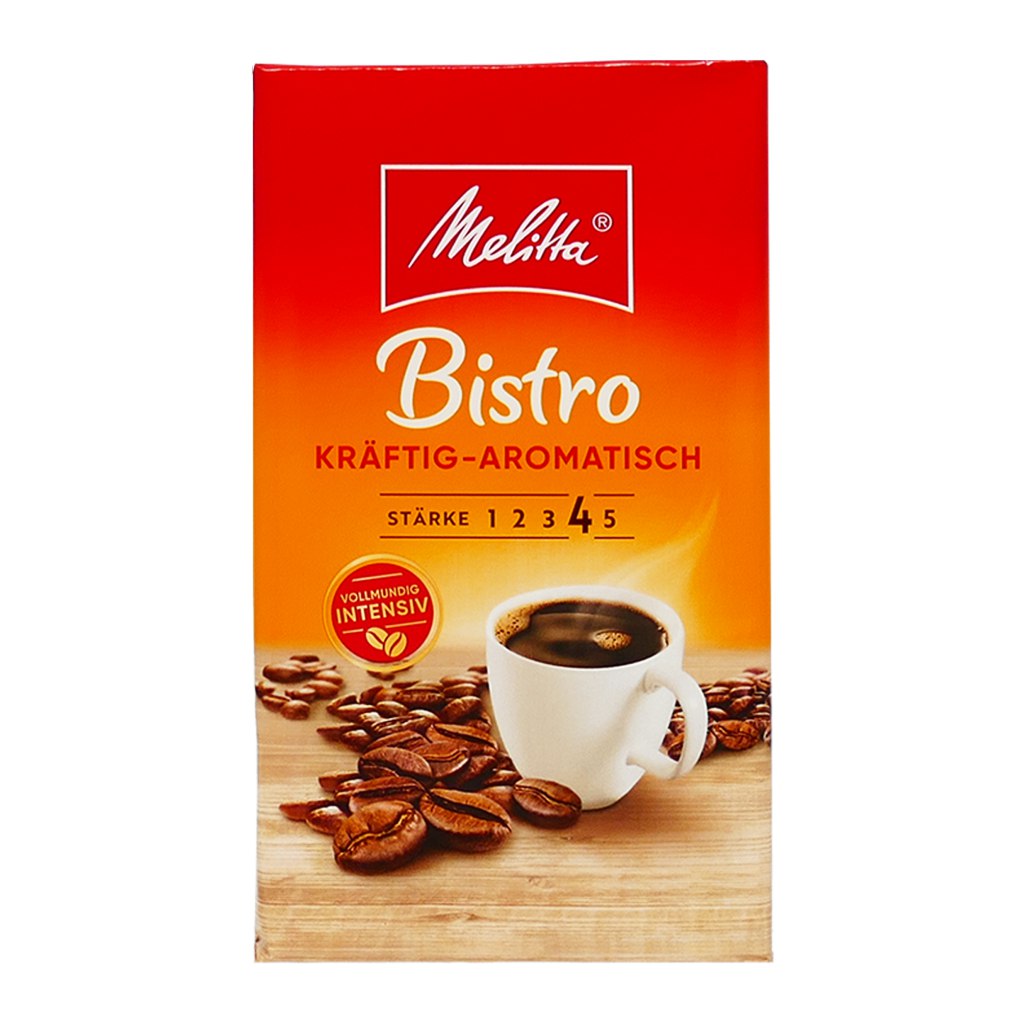 Кава мелена Melitta Bistro Kraftig-Aromatisch 500 г Кава мелена Melitta Bistro Kraftig-Aromatisch 500 г