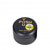 Гель для нарощування нігтів кольоровий YouPOSH Jelly Gelly 15 мл, 02 Білий. Зображення №2