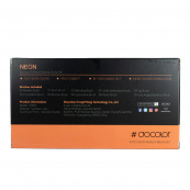 Набір пензлів для макіяжу Docolor Neon Peach (10шт) N1003. Зображення №4