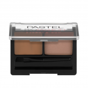 Набір для корекції брів тіні та віск Pastel Profession Eyebrow Duo, 02 MEDIUM. Изображение №2