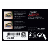 Набір для корекції брів тіні та віск Pastel Profession Eyebrow Duo, 02 MEDIUM. Изображение №4