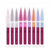 База для гель-лаку, що камуфлює Steffani Cover Base 9 мл, 56 Блакитна з шиммером. Зображення №3 База для гель-лаку, що камуфлює Steffani Cover Base 9 мл, 56 Блакитна з шиммером. Зображення №3