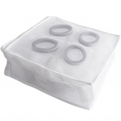 Мішок для прання взуття із захисними вставками на два відділення 28 х 24.5 х 8 см. Зображення №5