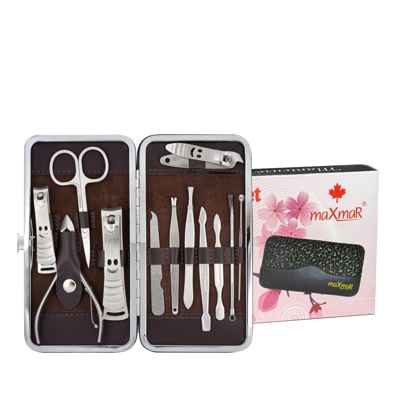 Набір для манікюру і педикюру maXmaR з 12 інструментів МЅ-12 Набір для манікюру і педикюру maXmaR з 12 інструментів МЅ-12