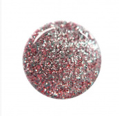 Лак для нігтів Colour Intense MINI 5 мл. NP-16 № 081 Блестки Червоний. Зображення №3