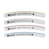 Пилочка для нігтів полірувальна Salon Professional бумеранг на м'якій основі 335SLP 100/180. Зображення №2